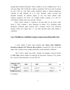 Analiza efectelor unor variabile economice asupra tranzacției comerciale dintre Somaco Grup și G&D Teiuș - Pagina 4