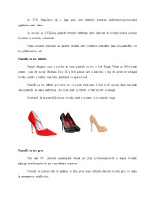 Designul și estetica pantofilor cu toc - Pagina 4