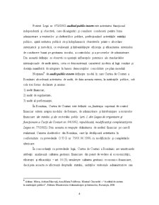Forme ale Auditului pentru Sistemul Public în România - Pagina 2