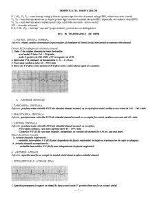 Tulburările de ritm în EKG - Pagina 1