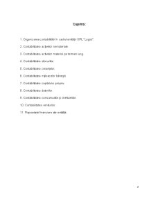 Raport de practică la contabilitate - SC Logist SRL - Pagina 2