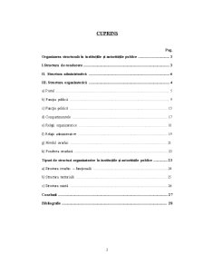 Caracterizarea Tipurilor de Structuri Organizatorice în Managementul Public din România - Pagina 2
