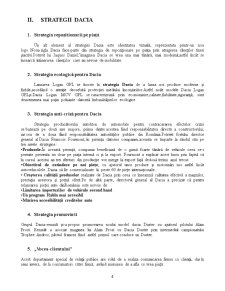 Mix-ul de Marketing al Firmei Dacia - Pagina 4