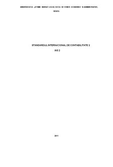 Standardul Internațional de Contabilitate 2 - Pagina 1