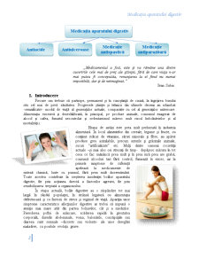 Medicația Aparatului Digestiv - Pagina 1