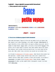 Circuit Franța - Une petite voyage - Pagina 1
