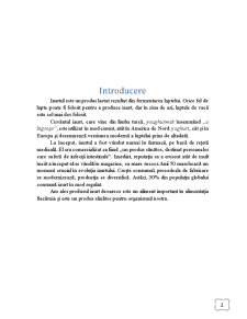 Analiza Merceologica a Produsului Iaurt - Pagina 2