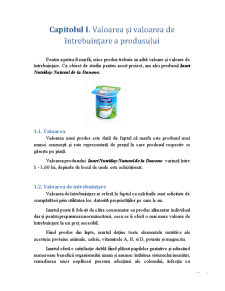 Analiza Merceologica a Produsului Iaurt - Pagina 3