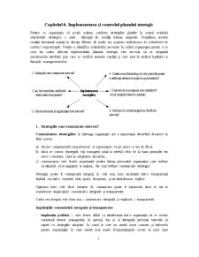 Implementarea și Controlul Planului Strategic - Pagina 1