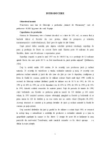 Conceperea planului HACCP pentru obținerea în condiții industriale a produsului Horincă de Maramureș - Pagina 1
