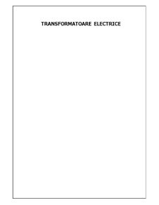 Transformatorul Electric - Pagina 1