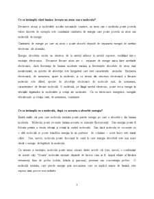 Extragerea Clorofilei din Spanacul Proaspăt și Investigarea Fotochimiei Clorofilei - Pagina 3