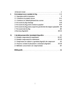 Determinarea Necesarului de Frig și Calculul Parametrilor Instalației Frigorifice - Pagina 2