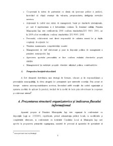 Studiu Aplicativ Privind Eficientizarea Activității Primăriei Municipiului Iași - Pagina 5