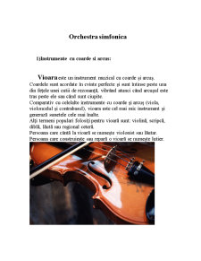 Orchestra simfonică - Pagina 1