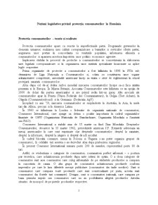 Noțiuni Legislative privind Protecția Consumatorilor în România - Pagina 2
