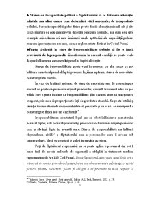 Iresponsabilitatea în Dreptul Penal - Pagina 5