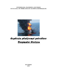 Explozia Platformei Petroliere Deep Horizon - Pagina 1