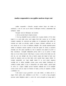Analiza Comparativă a Concepțiilor Moderne despre Stat - Pagina 1