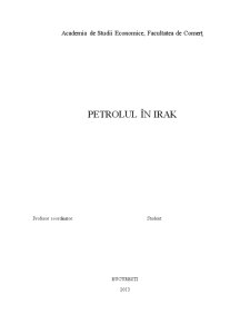 Petrolul în Irak - Pagina 1