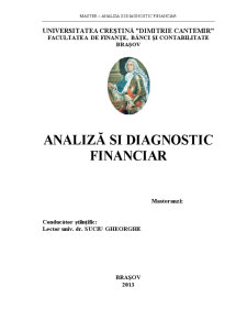Analiza și Diagnostic Financiar - Studiu de Caz la SC Titan SA - Pagina 1