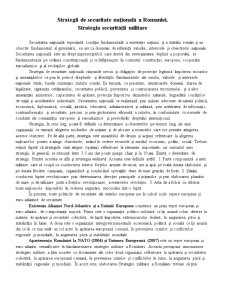 Strategii de Securitate Națională a Romaniei - Pagina 2