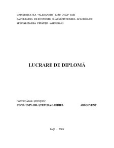 Procedura Fiscala - pe Exempul Directiei Generale a Finantelor Publice si Controlului Financiar de Stat Iasi - Pagina 1