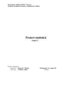 Proiect statistică - Pagina 1