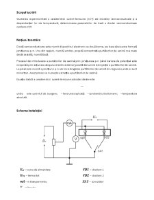 Ridicarea Caracteristicilor și Determinarea Parametrilor Diodelor Semiconductoare - Pagina 2