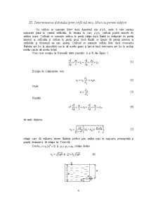Determinarea debitelor și vitezei unui fluid prin orificii libere și înecate - Pagina 4