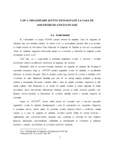 Organizarea Gestiunii Financiare la Casa de Asigurări de Sănătate Iași - Pagina 3