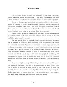 Managementul relațiilor cu clienții - studiu de caz Carrefour Focșani - Pagina 2