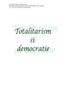 Totalitarism și democrație - Pagina 1
