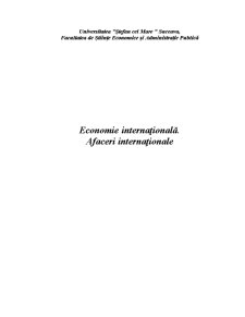 Afaceri Internaționale - Pagina 1