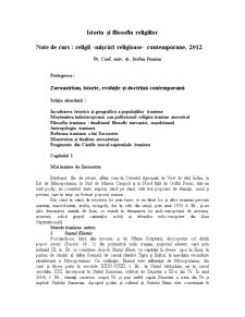 Zoroastrismul - Pagina 1
