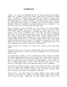 Economia Mediului - Vatican - Pagina 1