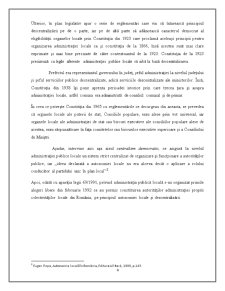 Structura și Rolul Organelor Publice Locale ale Administrației Publice Locale din România - Pagina 4