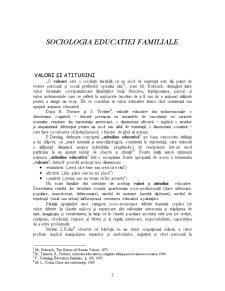 Sociologia educației familiare - Pagina 1