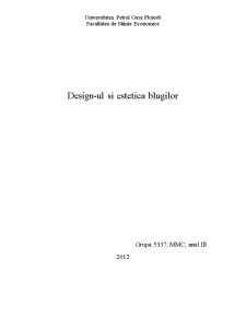 Designul și estetica blugilor - Pagina 1