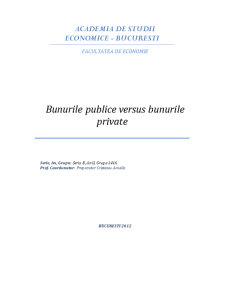 Bunuri Publice vs Bunuri Private - Pagina 1