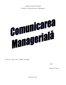 Comunicare Managerială - Pagina 1