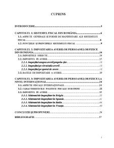 Impozitarea averilor persoanelor fizice din România - analize comparative internaționale - Pagina 2