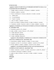 Studierea sortimentului calității și organizarea comerțului cu măsline conservate - Pagina 1