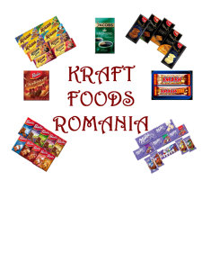 Kraft Foods România - Pagina 1