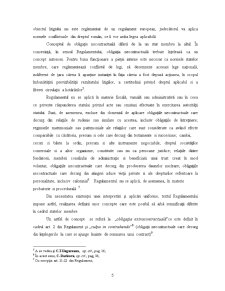 Reglementări comunitare privind conflictele de legi în materia obligațiilor extracontractuale - Roma II - Pagina 5