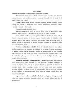 Dificultăți de Traducere a Textelor Juridice din Engleză în Română - Pagina 3