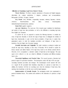 Dificultăți de Traducere a Textelor Juridice din Engleză în Română - Pagina 4