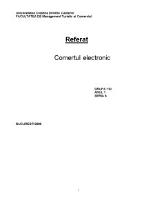 Comerțul electronic - Pagina 1