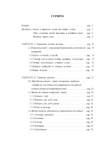 Evaluarea în Învățământul Primar Tradițional și Modern în Metodele de Evaluare - Pagina 2