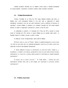 Tratatul internațional - noțiune, terminologie și clasificare - Pagina 5